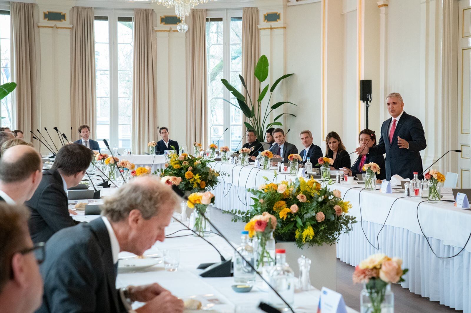 Colombia y Europol refuerzan relaciones para trabajar en contra el terrorismo internacional y la criminalidad: Duque. Foto: Presidencia de la República