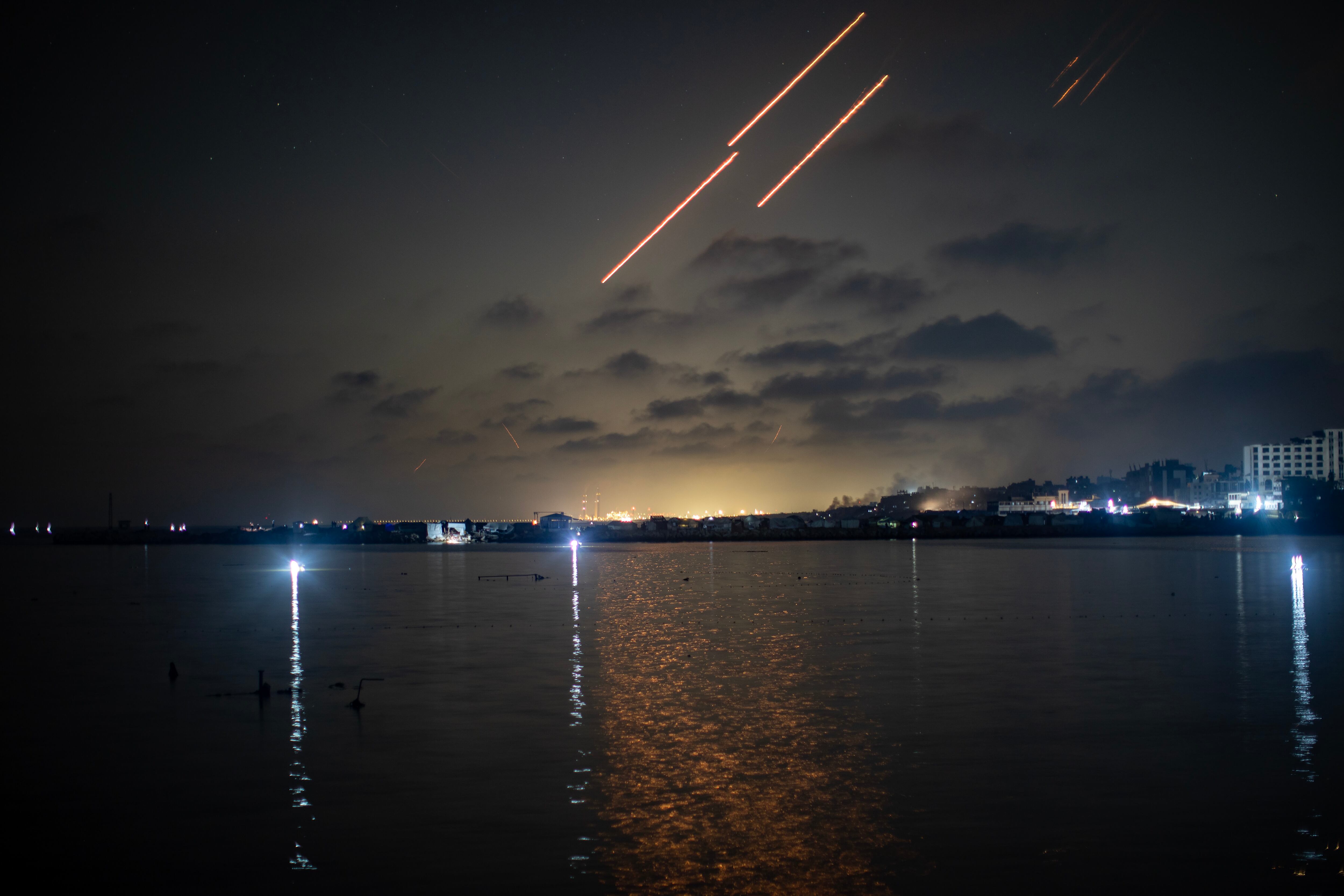 Misiles iraníes. Foto:  EFE/EPA/HAITHAM IMAD