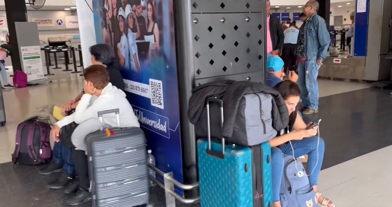 Afectaciones en vuelos desde el aeropuerto internacional Camilo Daza.