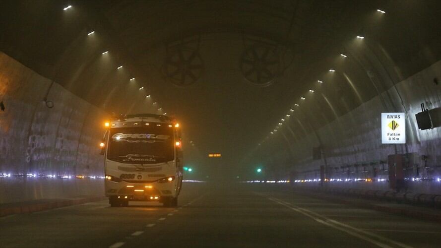 Túnel de la Línea. Foto: Colprensa-Sergio Acero