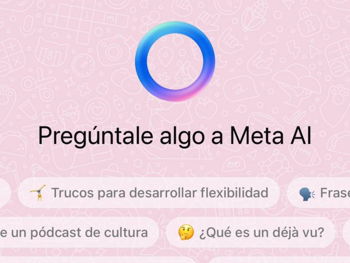 ¿Cómo desactivar el círculo azul de Whastapp? Aparece en el buscador y es una IA