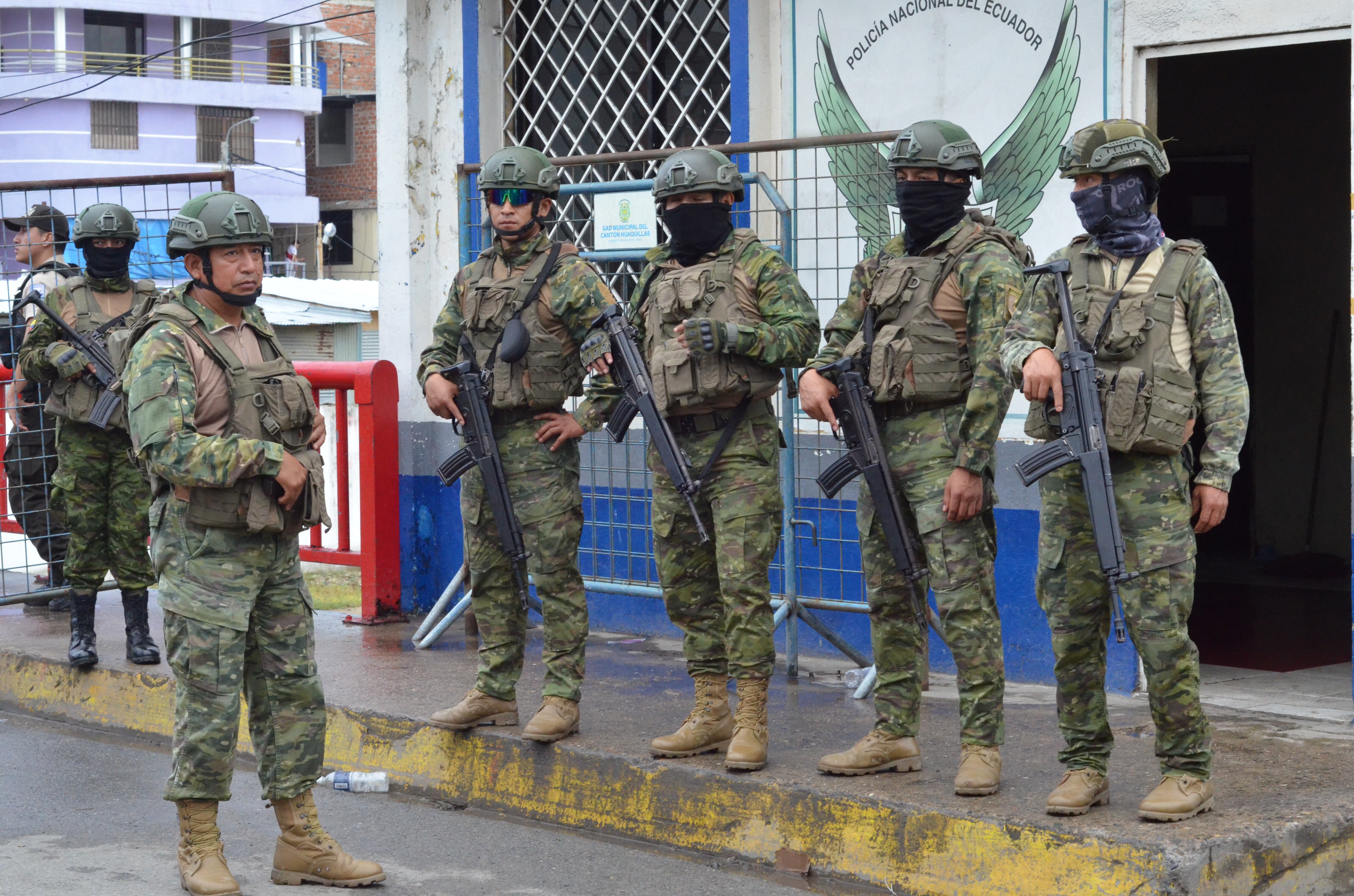 Militares de Perú. FOTO: ARIEL SUAREZ/AFP via Getty Images.