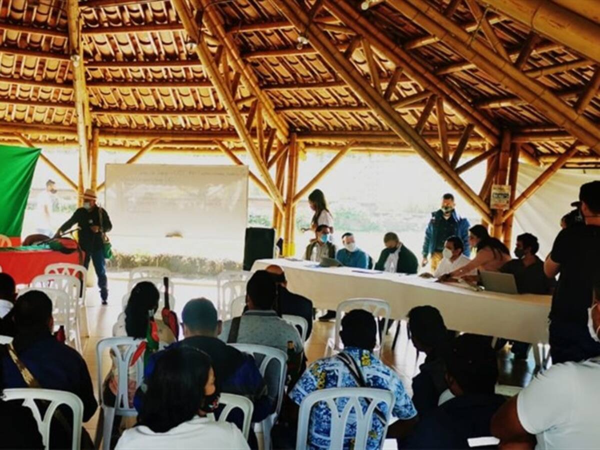 Gobierno Nacional y comunidades indígenas reanudaron diálogos en Cauca