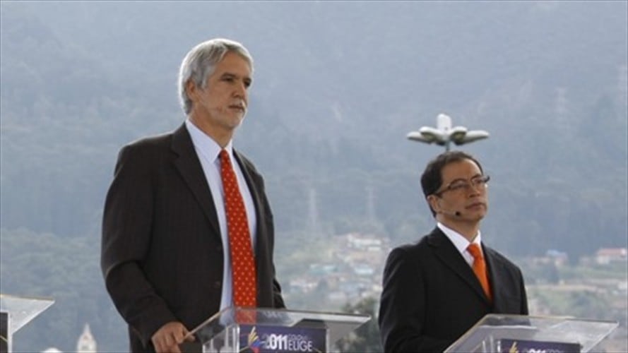 Peñalosa y Petro, los polos del que Lucho denomina PEPE en Bogotá. Foto: Colprensa