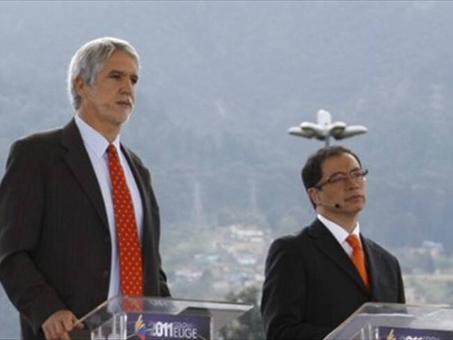 Peñalosa y Petro, los polos del que Lucho denomina PEPE en Bogotá. Foto: Colprensa