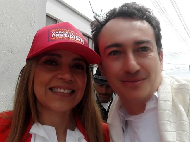 Patricia Reyes, esposa de Juan Carlos Granados, ha estado muy activa haciéndole campaña al candidato Germán Vargas Lleras en Boyacá. Foto: W Radio