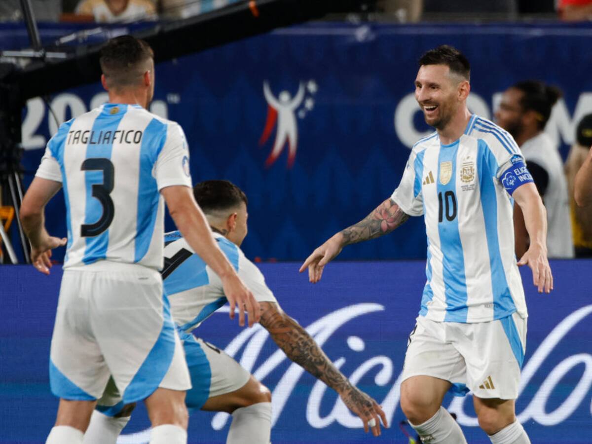 Argentina, a una nueva final de Copa América: Venció a Canadá 2-0