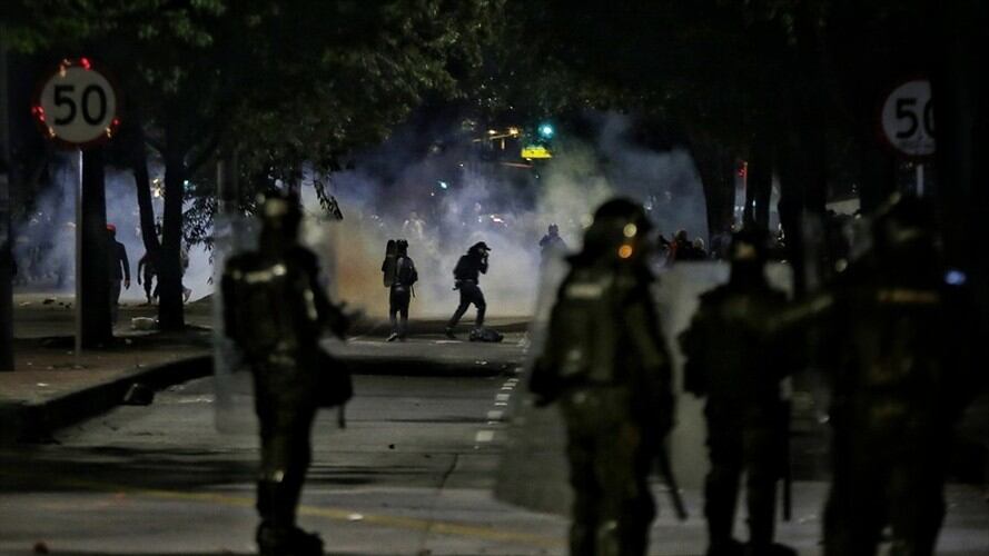 En Sigue La W hablaron familiares de Sara Cárdenas y Cristian Calderón, quiénes contaron los hechos que se presentaron durante las manifestaciones. . Foto: Colprensa - Álvaro Tavera
