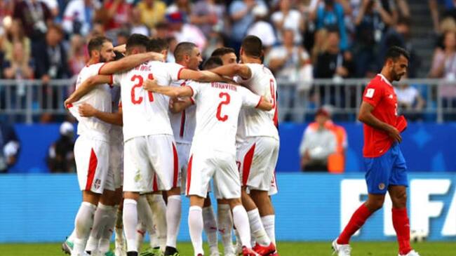 Partido Costa Rica Vs Serbia. Foto: Getty Images