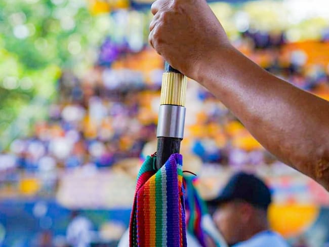 Imagen de referencia guardia indígena. Crédito: CRIC.