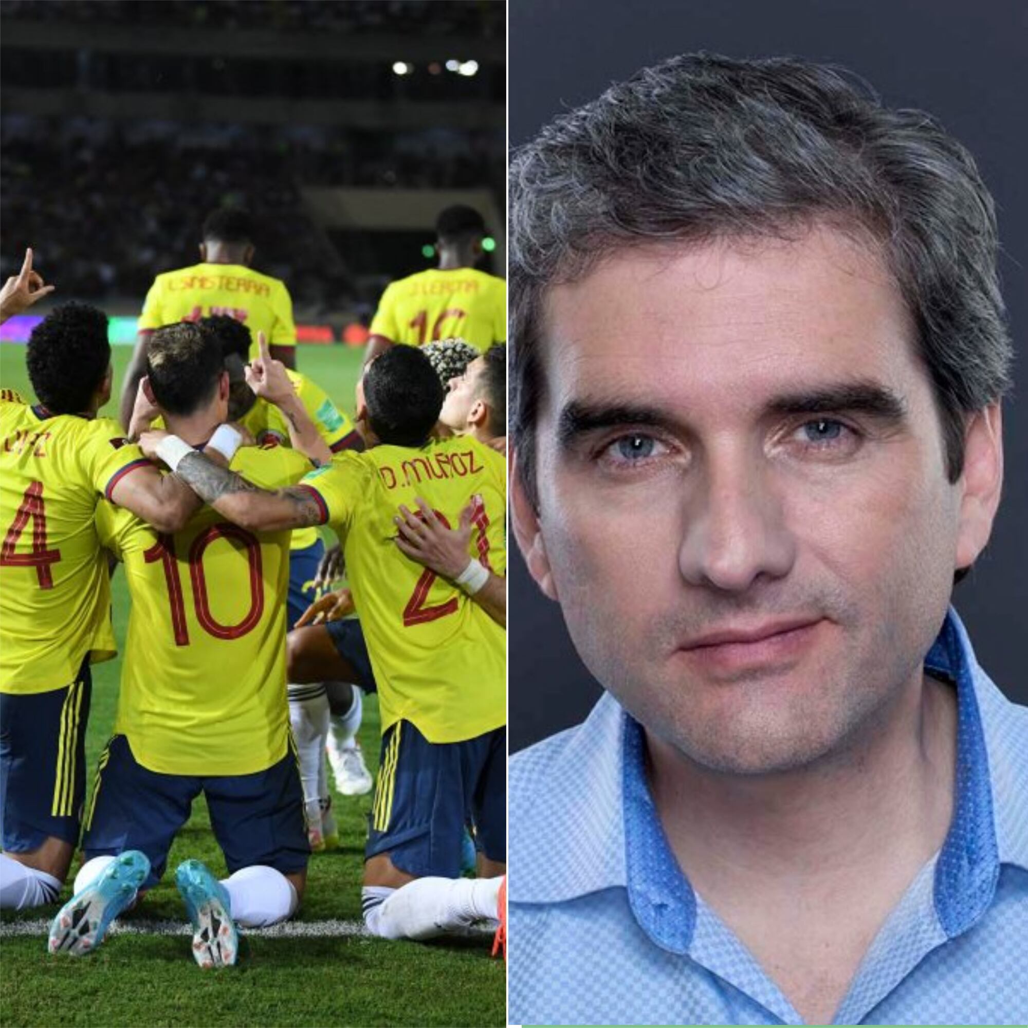Félix de Bedout criticó a la hinchada de la Selección Colombia en el Estadio Metropolitano. Foto: Colprensa y Getty Images