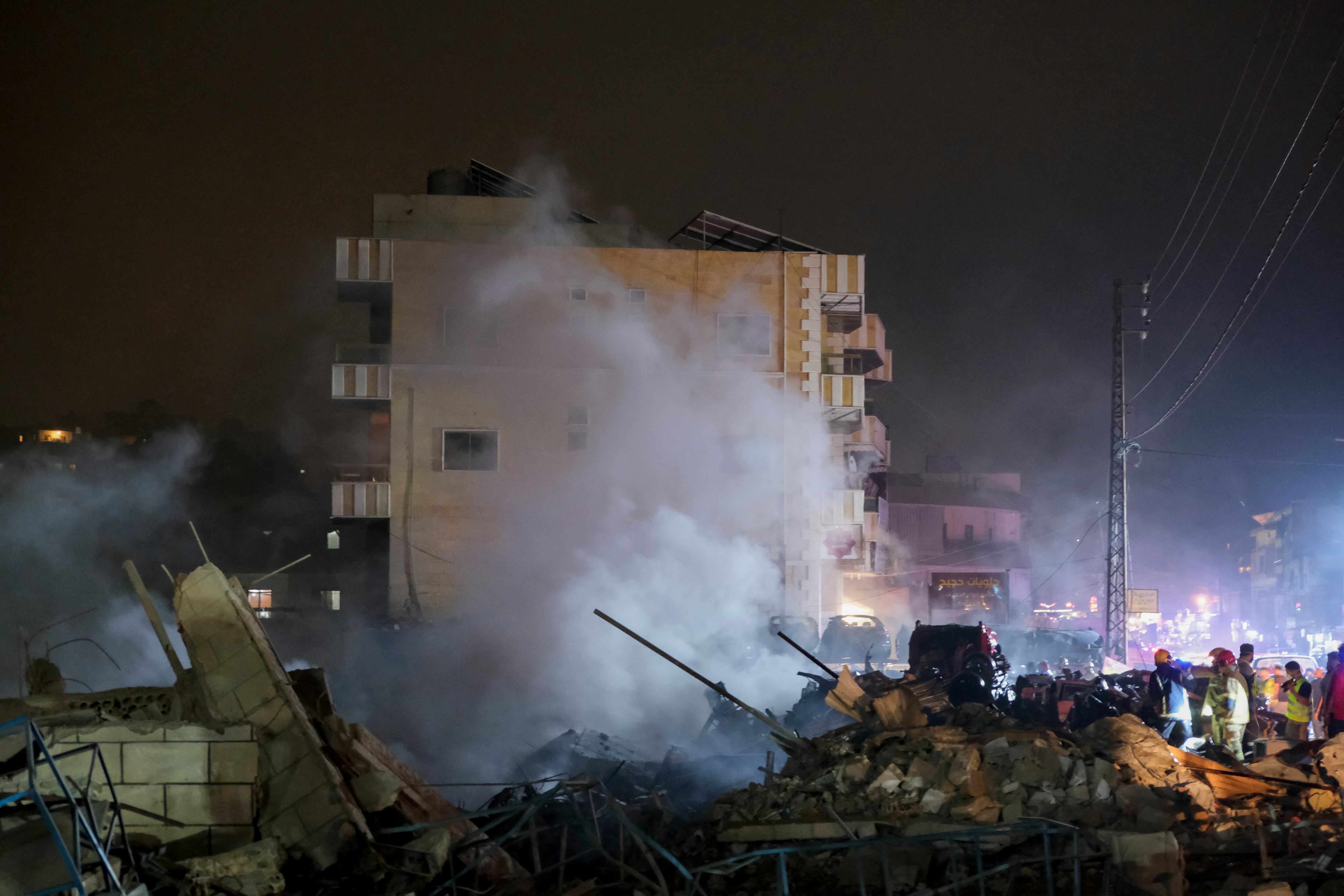 Sur de Líbano tras bombardeos por parte del Ejercito israelí. FOTO: COURTNEY BONNEAU/Middle East Images/AFP via Getty Images