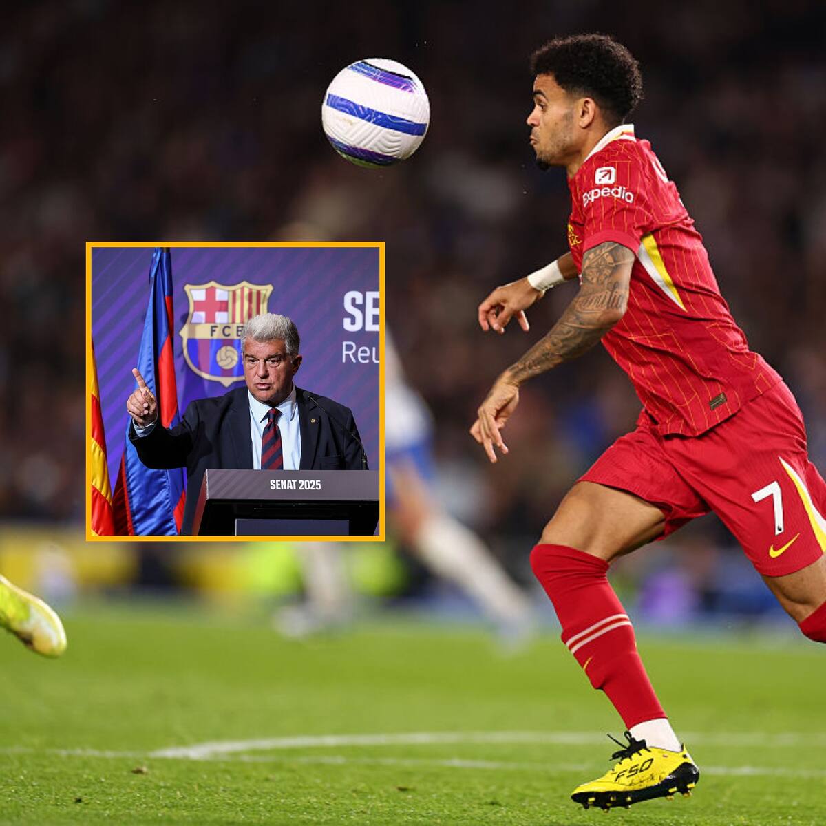 “También me gustaba Luis Díaz, ha querido venir en todo momento”: Laporta, presidente del Barcelona