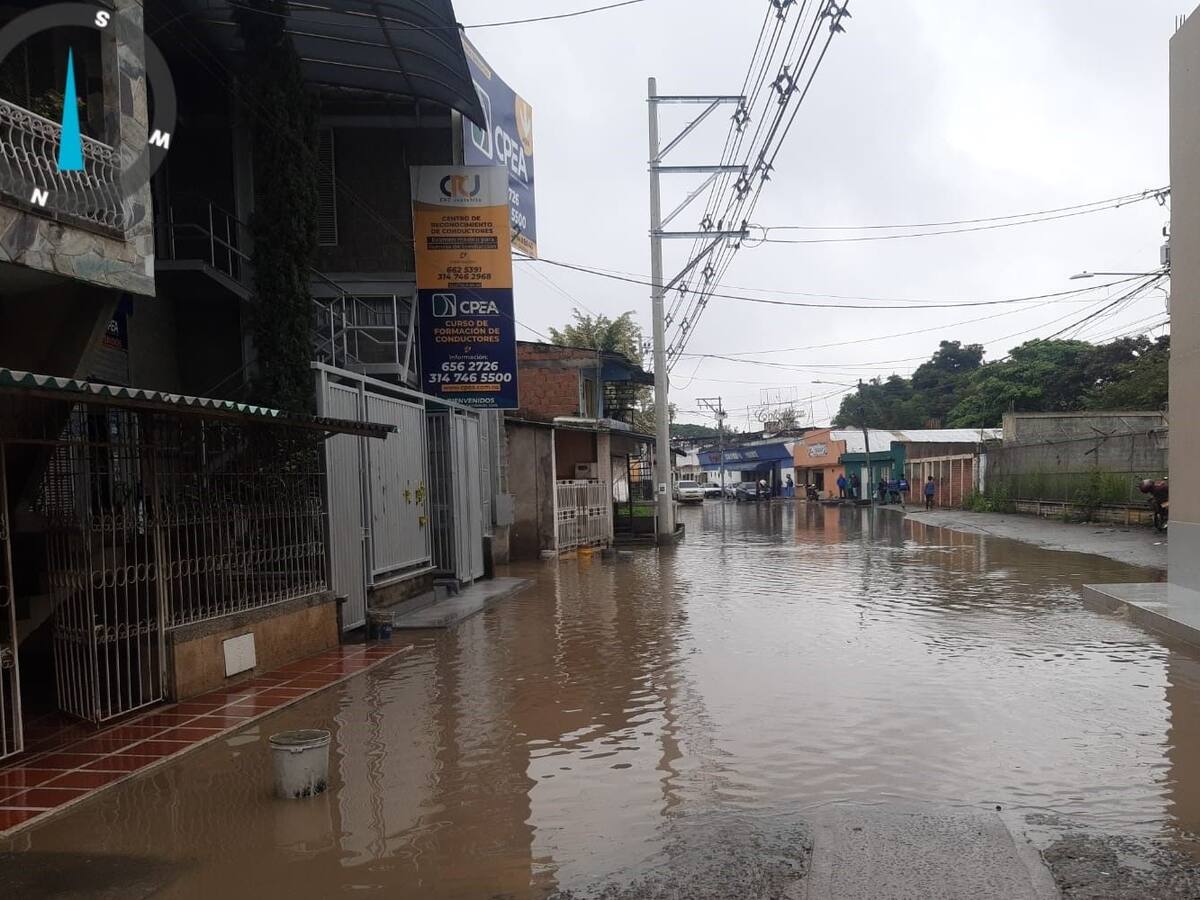 Cali pasa de alerta amarilla a naranja por fuertes lluvias