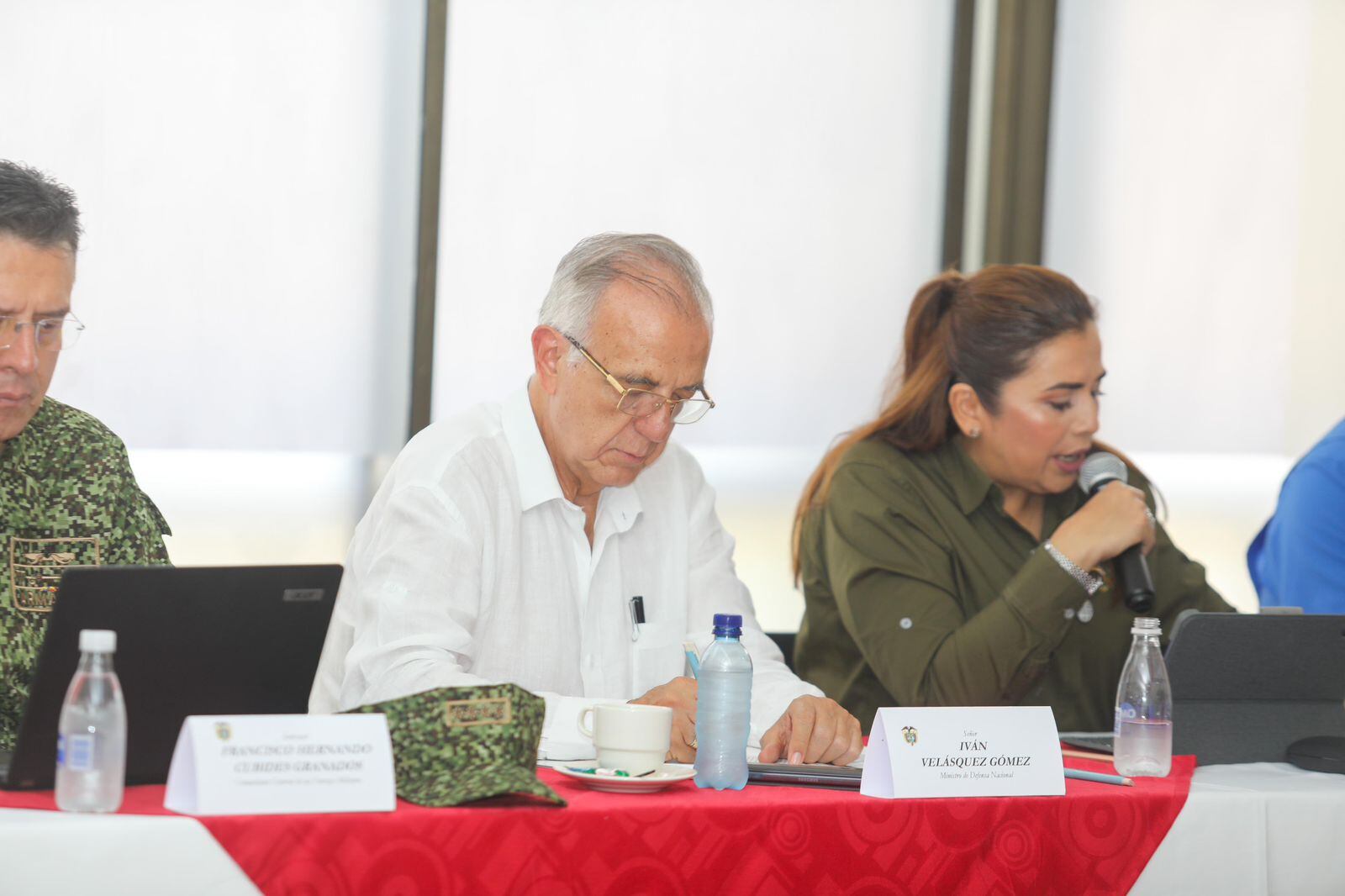 Ministro de Defensa, Iván Velásquez. Foto: MinDefensa