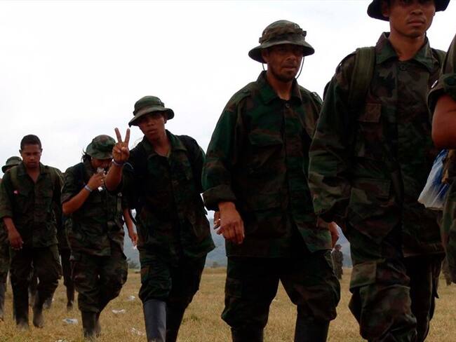 Guerrilleros desmovilizados recibirán 90% de un salario mínimo por 2 años. Foto: Colprensa