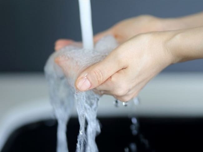 Los niveles de agua han bajado considerablemente en la quebrada Boyacogua y el rio Surba.. Foto: Cortesia