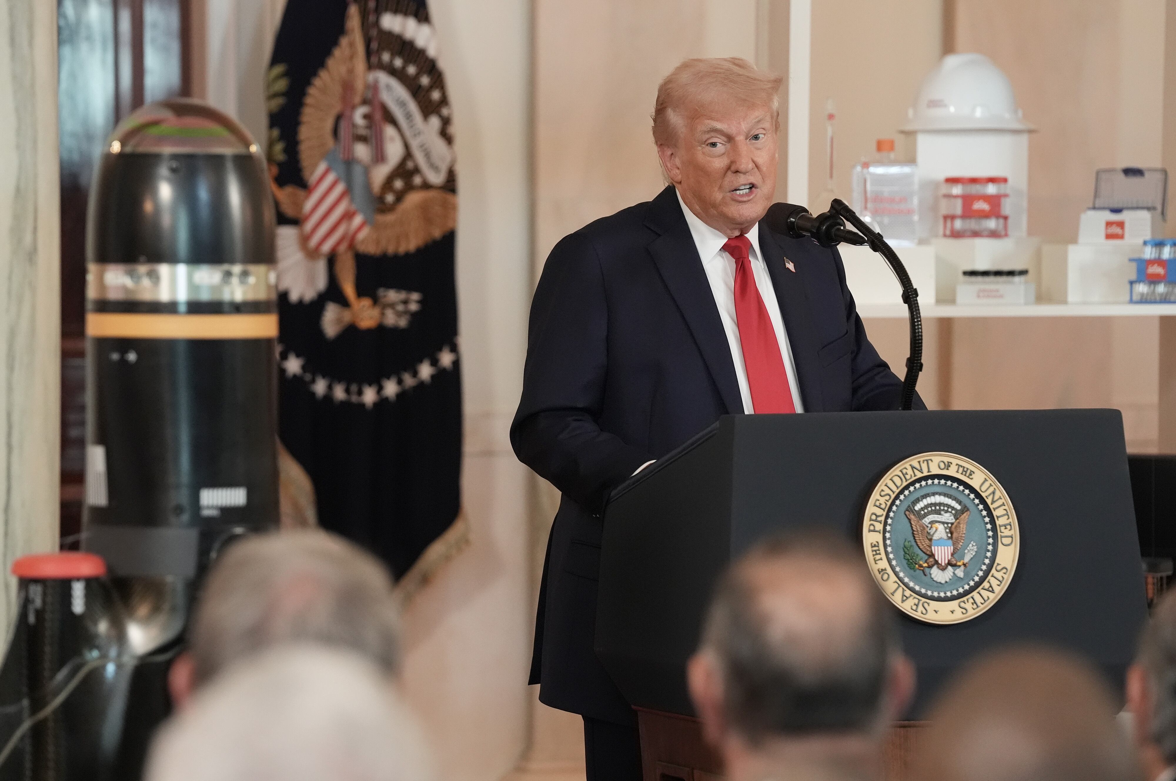 Donald Trump. Foto: EFE/EPA/KEN CEDENO / POOL