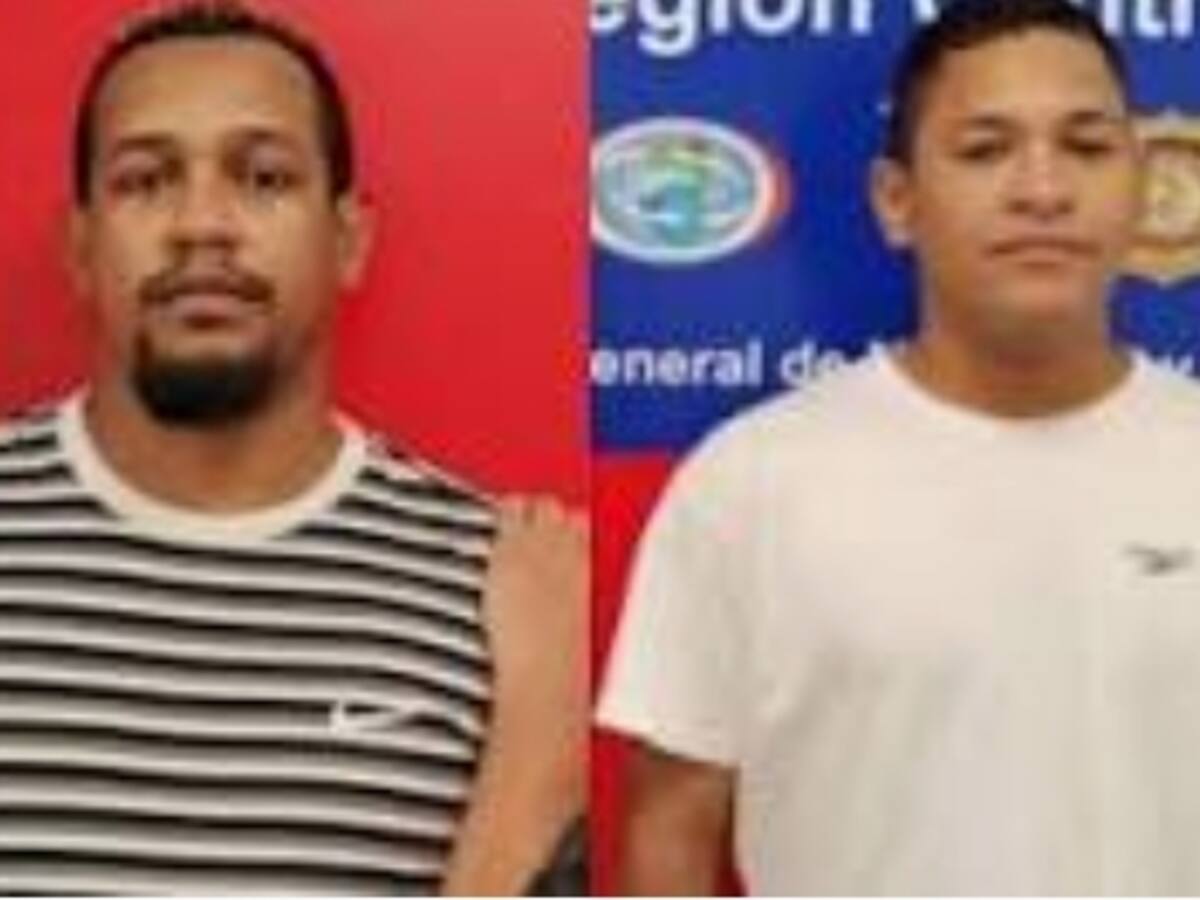 En operación internacional, capturados dos sujetos dedicados al hurto en Santa Marta