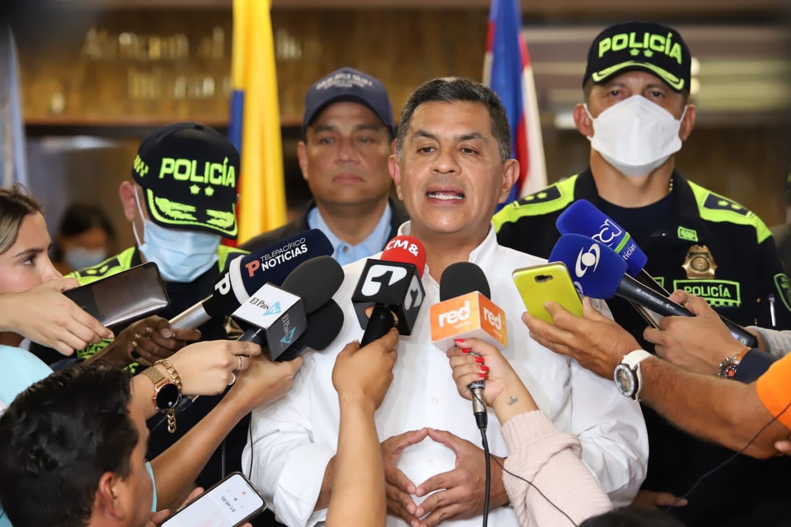 Alcalde de Cali, Jorge Iván Ospina. Foto: Alcaldía