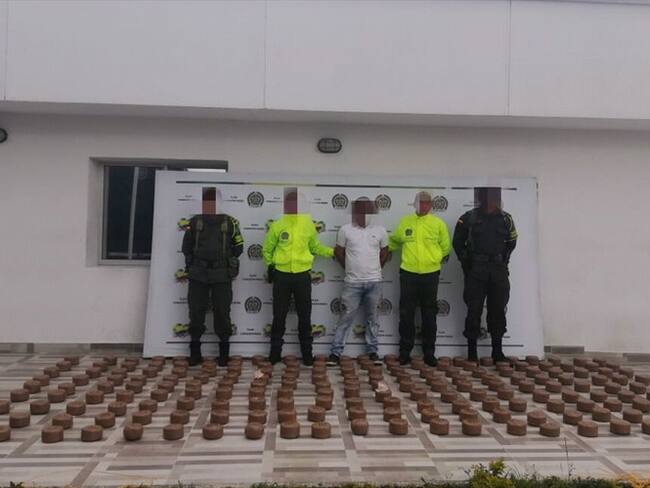 Incautan cargamento de coca avaluado en más de $600 millones en Cauca. Foto: Policía Nacional