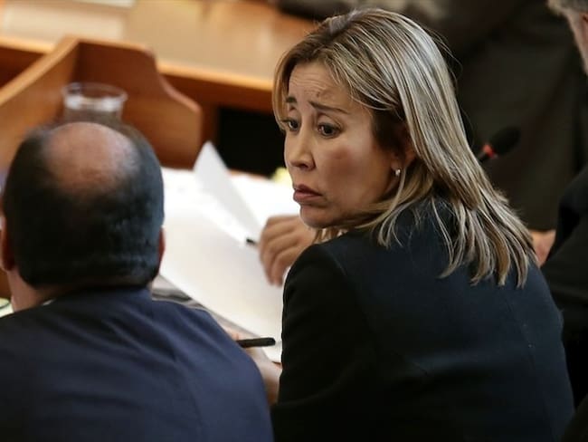 La lista de funcionarios salpicados por la exfiscal Hilda Niño. Foto: Colprensa