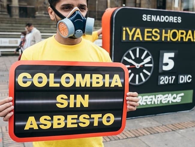 Proyecto que prohíbe el asbesto pasa a sanción presidencial . Foto: Colprensa
