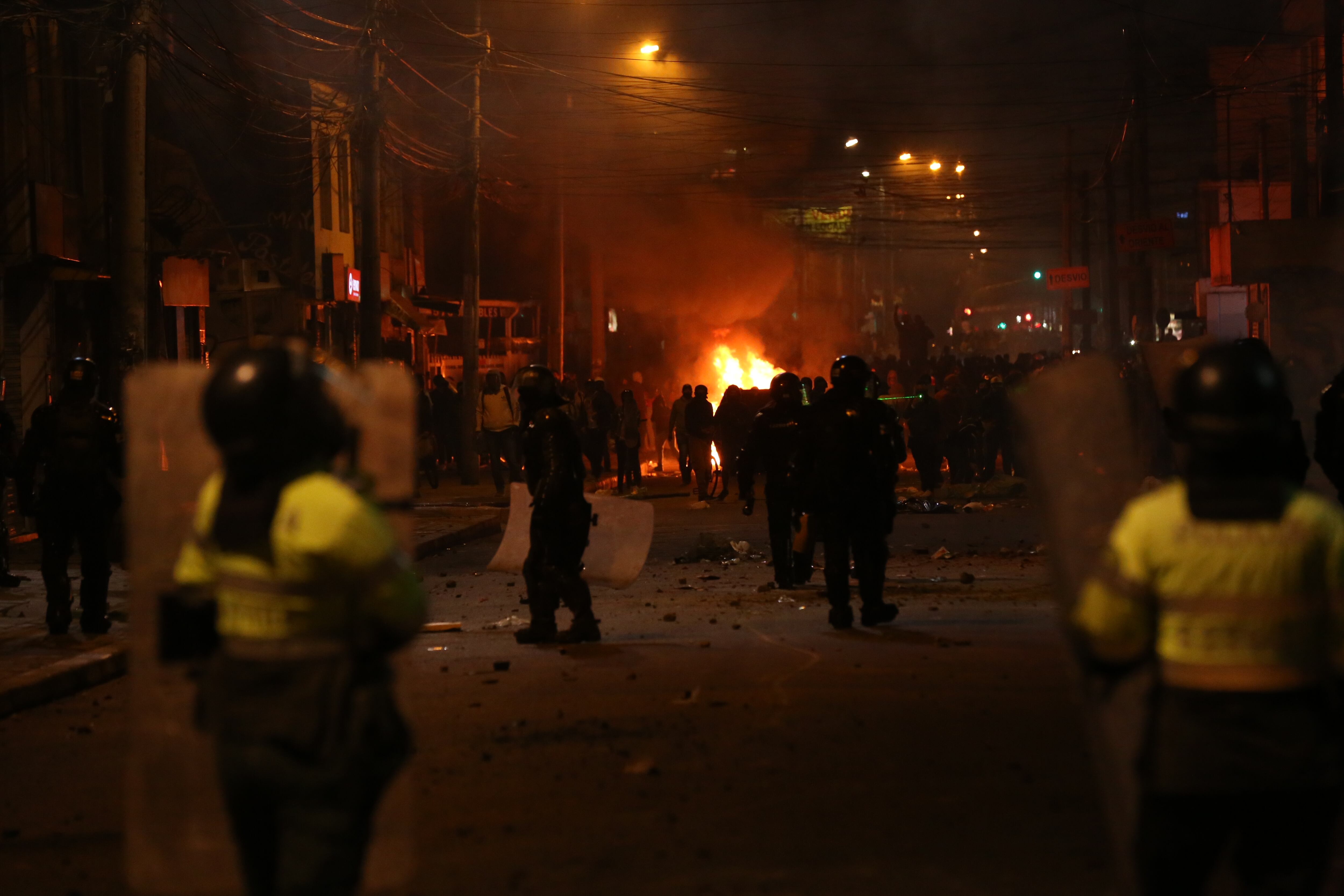 CIDH acusó al estado de no cumplir en suspender policías vinculados a violaciones a derechos humanos / FOTO: Colprensa