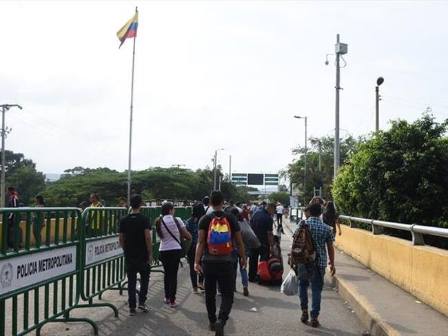Se redujo un 30% el ingreso diario de venezolanos a Colombia en el último mes. Foto: Agencia Anadolu