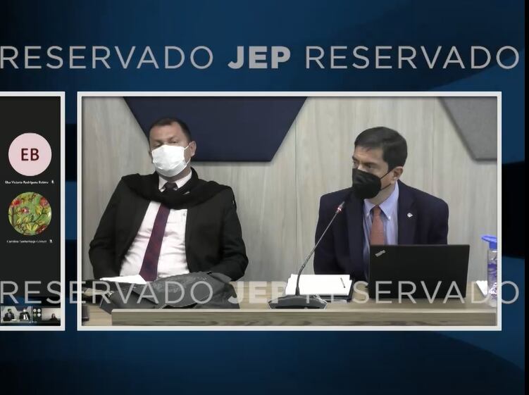 Coronel Freddy Niño Chía. Foto: cortesía Jep