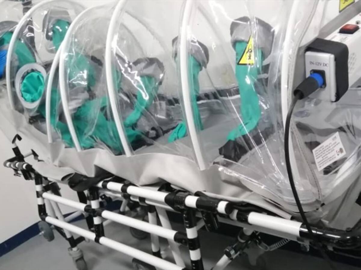 UNAL Medellín entrega cámaras para aislar pacientes con coronavirus
