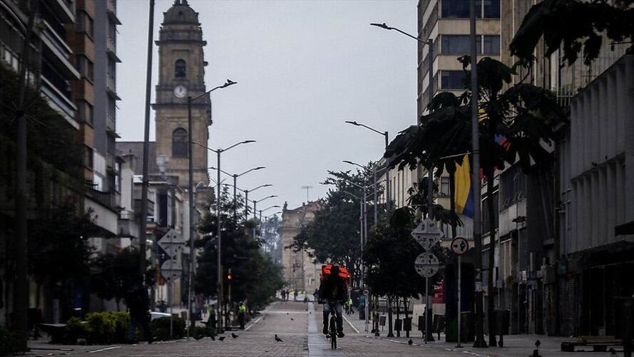 Bogotá en aislamiento preventivo . Foto: Colprensa