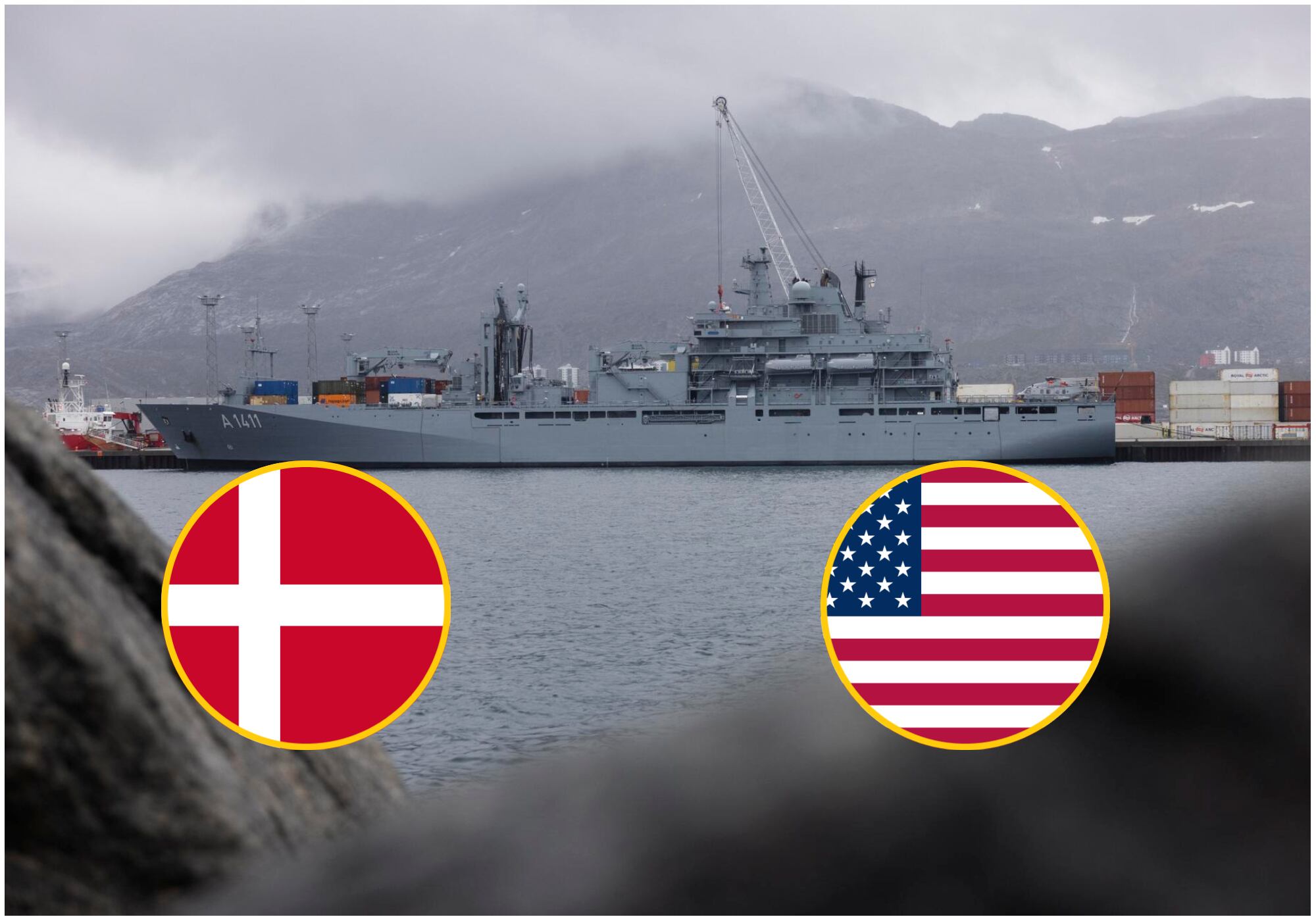 Dinamarca convocó al encargado de negocios de Estados Unidos por intento de influir en Groenlandia. Foto: Getty Images.