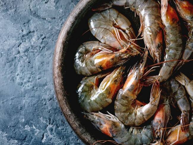 Mayo del Putumayo: Langostinos al durazno con pimienta blanca del Putumayo. Foto: Getty Images