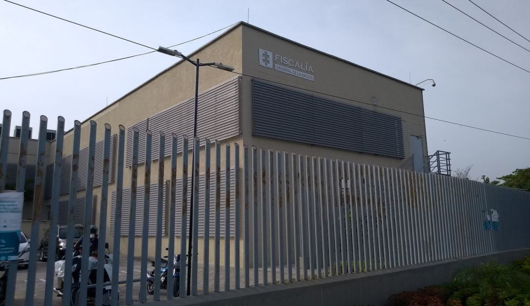 Sede de la Fiscalía en el barrio Canapote