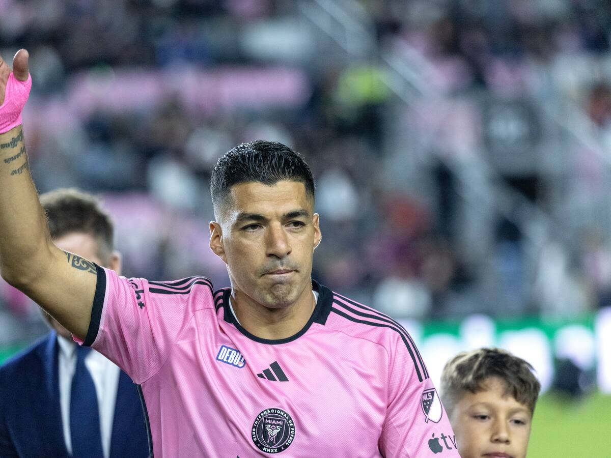 Luis Suárez fue elegido como el mejor jugador de la semana en la MLS