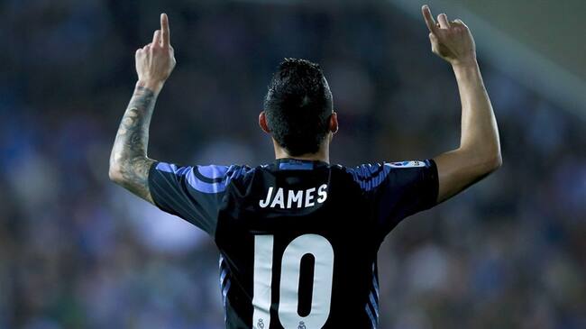 James Rodríguez y su paso por el Real Madrid . Foto: Getty