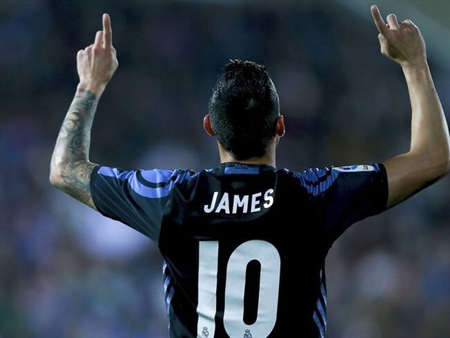 James Rodríguez y su paso por el Real Madrid . Foto: Getty