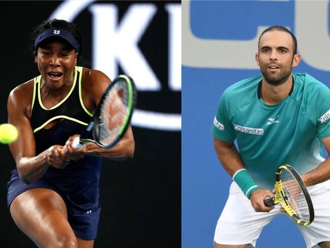El colombiano Juan Sebastián Cabal estará compitiendo en el torneo de dobles mixtos del Abierto de Australia con la estadounidense Venus William. Foto: Getty Images