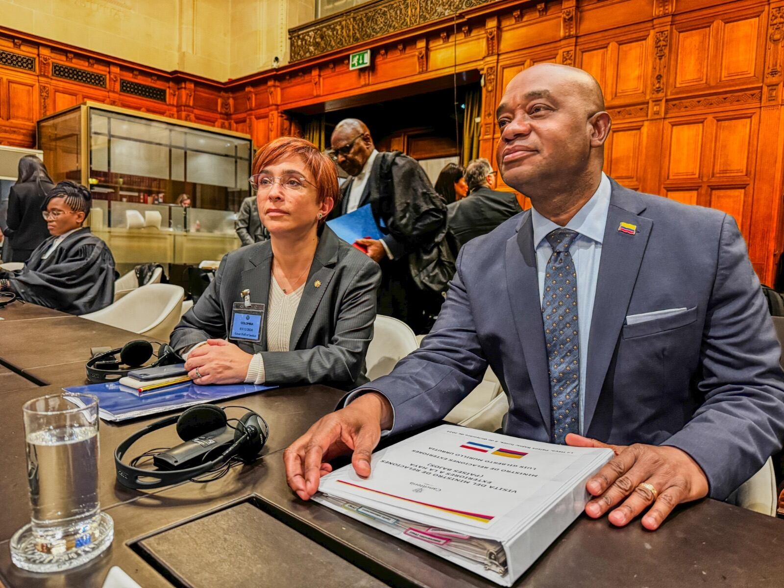 Ministro de Relaciones Exteriores, Luis Gilberto Murillo.