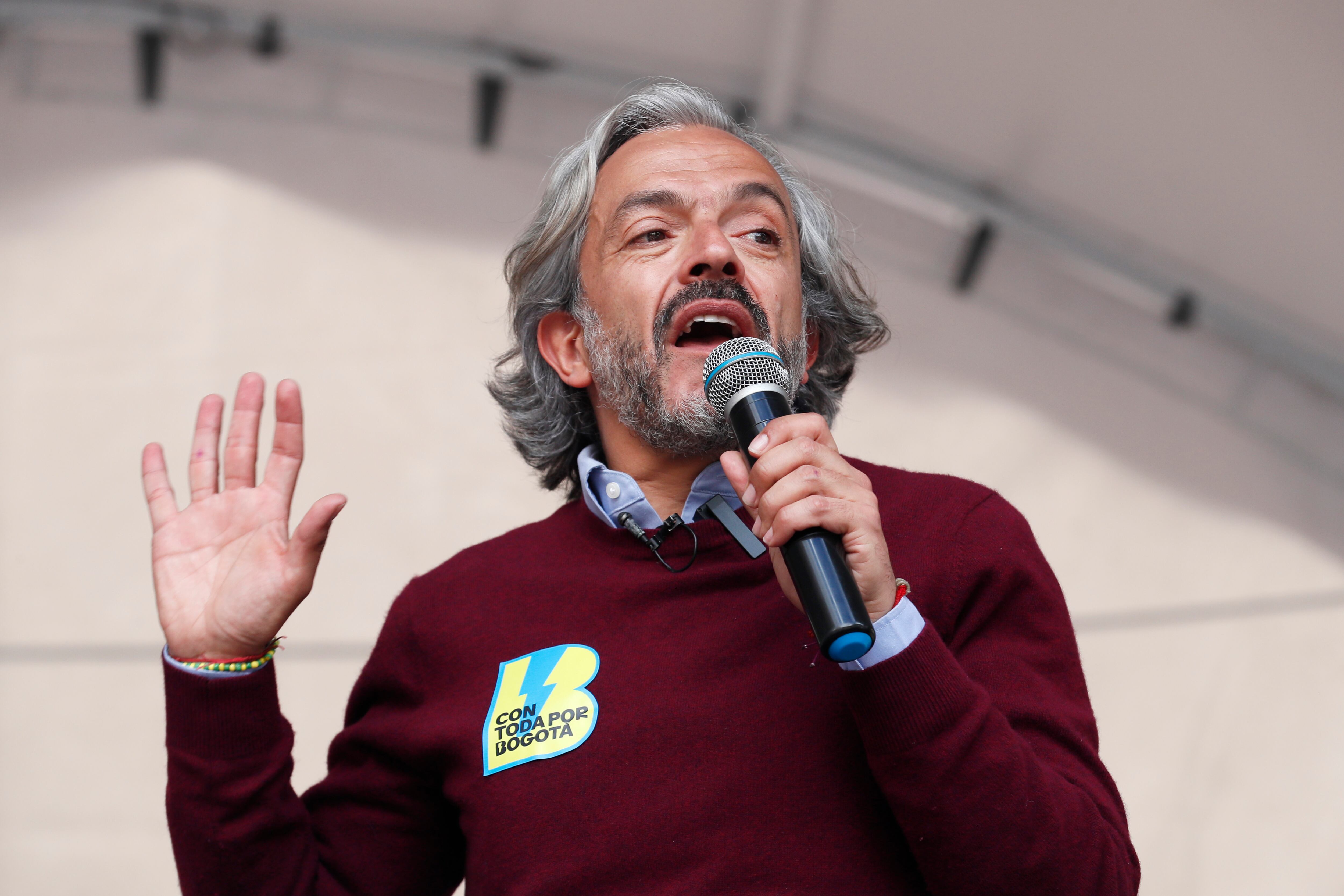 El candidato a la Alcaldía de Bogotá Juan Daniel Oviedo. Foto: EFE/ Carlos Ortega
