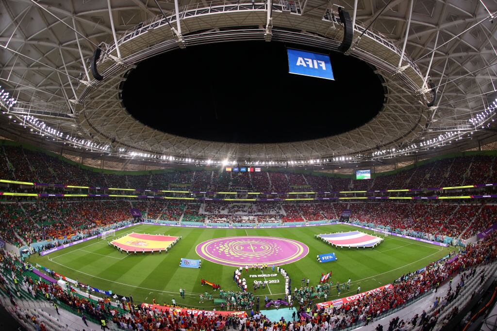 Partido España - Costa Rica en el Mundial de Qatar 2022. Ryan Pierse/Getty Images