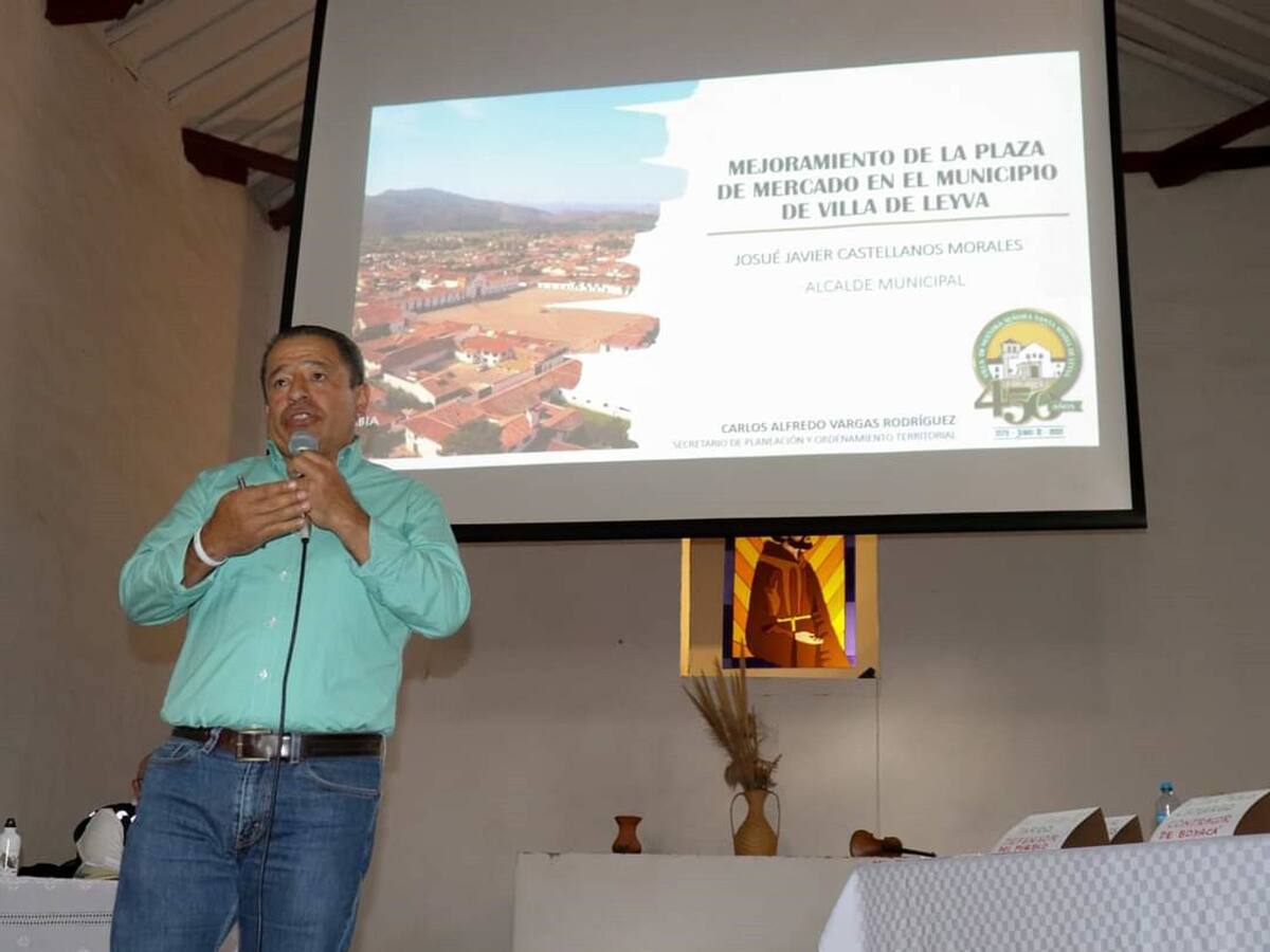 ¿Qué pasó con el proyecto de obra de la plaza de mercado de Villa de Leyva?