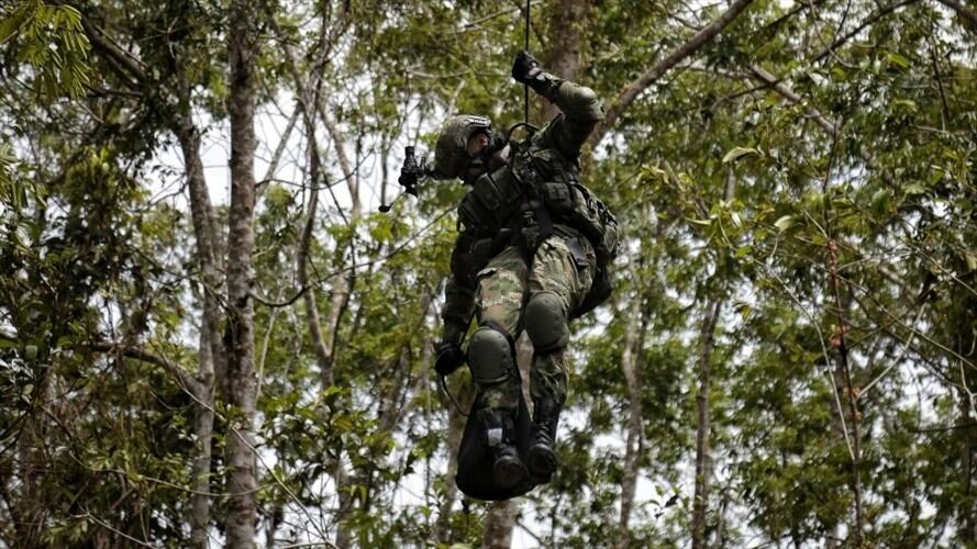 En operación militar fue abatido alias 'Mono Ferney'. Foto: Colprensa/Álvaro Tavera