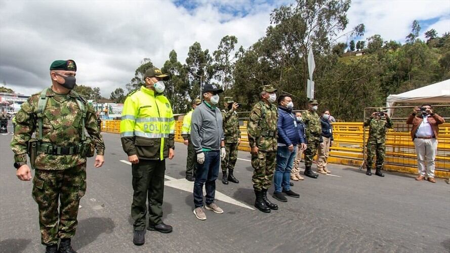 Así avanza la seguridad en las fronteras por parte de la fuerza pública. Foto: Colprensa
