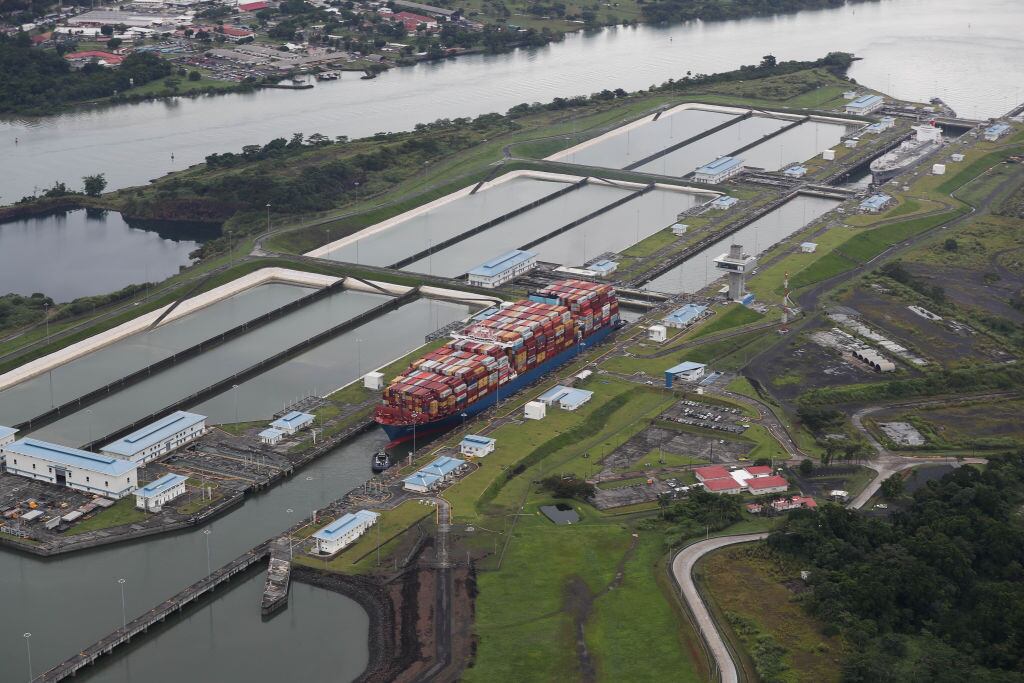 Canal de Panama. Foto: Daniel Gonzalez/Anadolu Agency via Getty Images.
