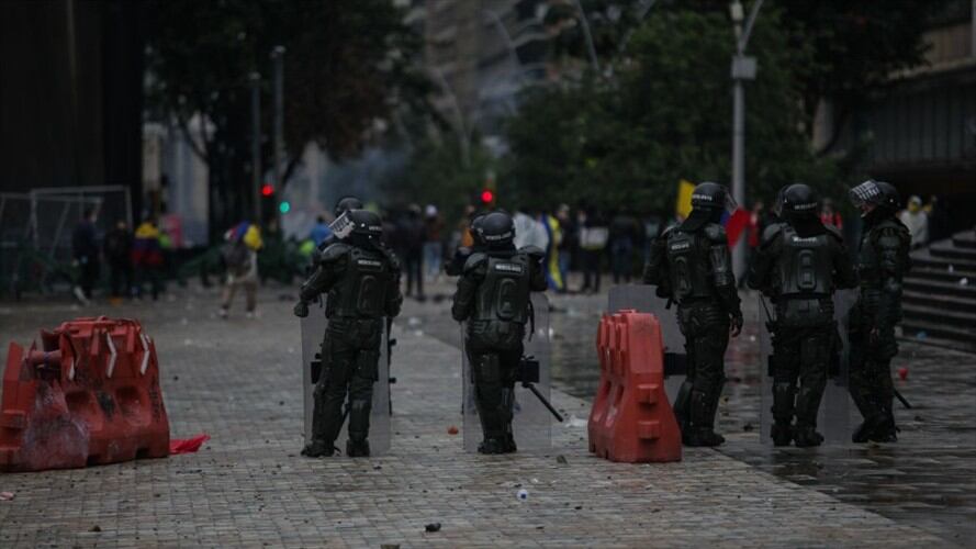 En este PMU, la mandataria menciona que en Bogotá ya se había solicitado Ejército y se encuentra vigilando otros puntos como portales y patios de Transmilenio. Foto: Getty Images / JUANCHO TORRES