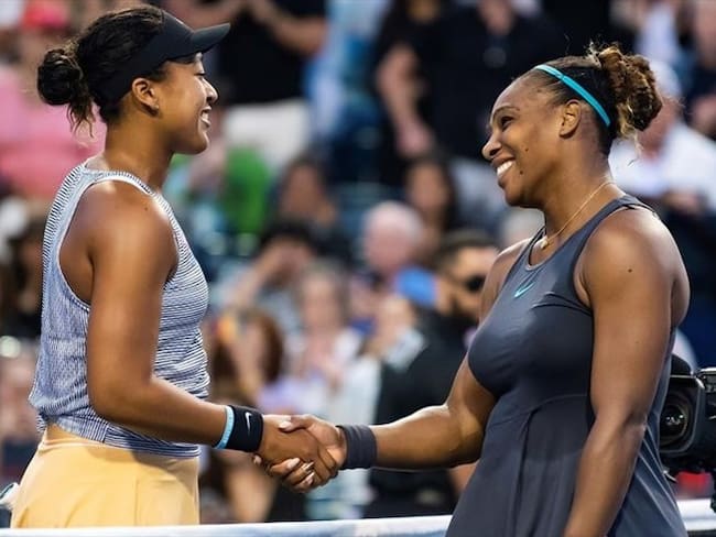 Serena Williams y Naomi Osaka. Foto: Agencia EFE