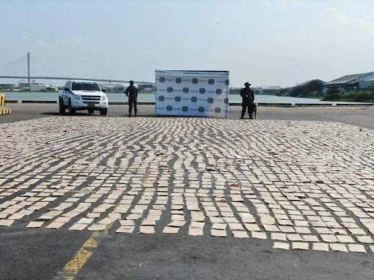Incautan más de 300 kilos de cocaína en Barranquilla que iba con destino a Europa