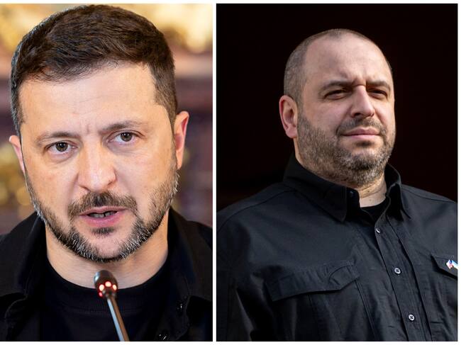 Zelenski confirmó a Umérov como líder de la delegación ucraniana en Estambul. Foto: EFE.